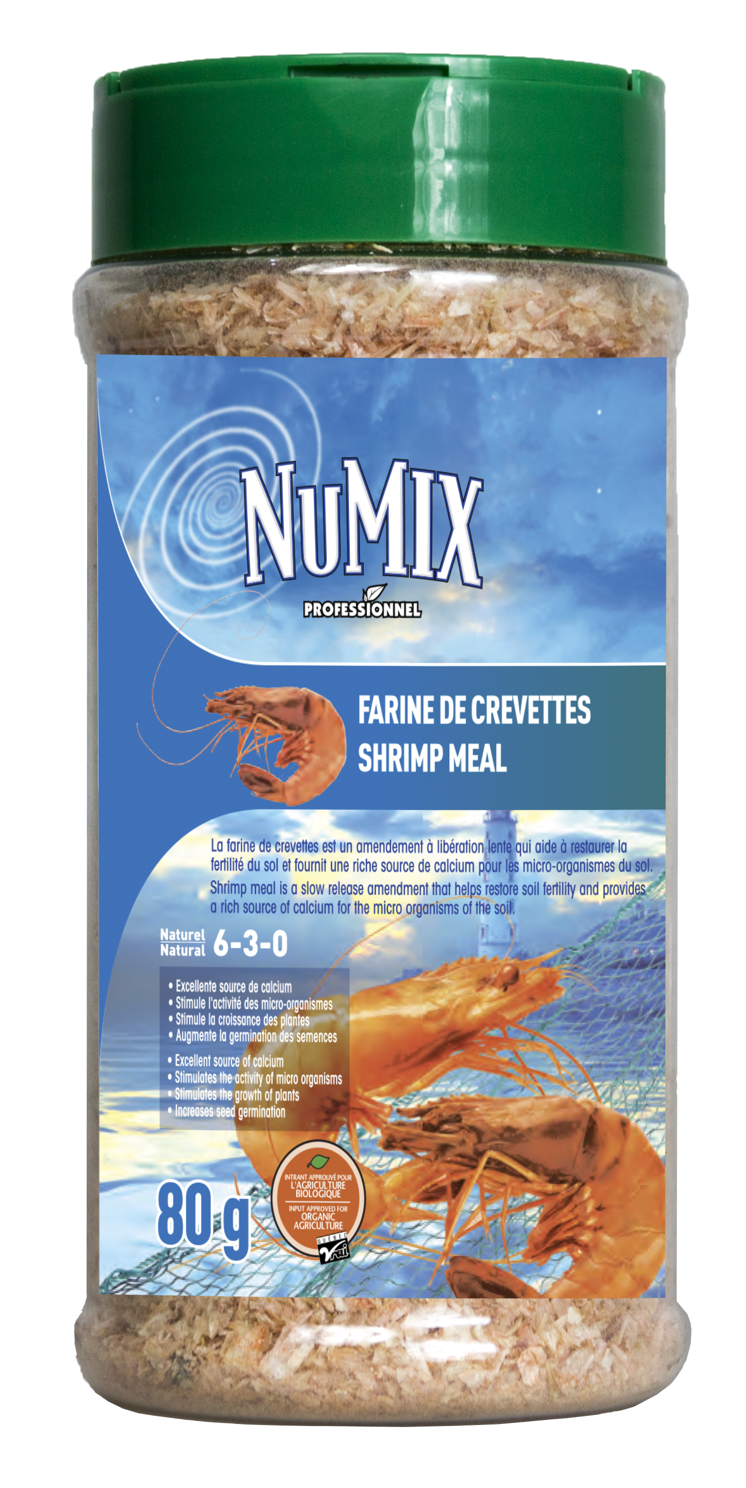 Farine de crevette Numix 80g-2